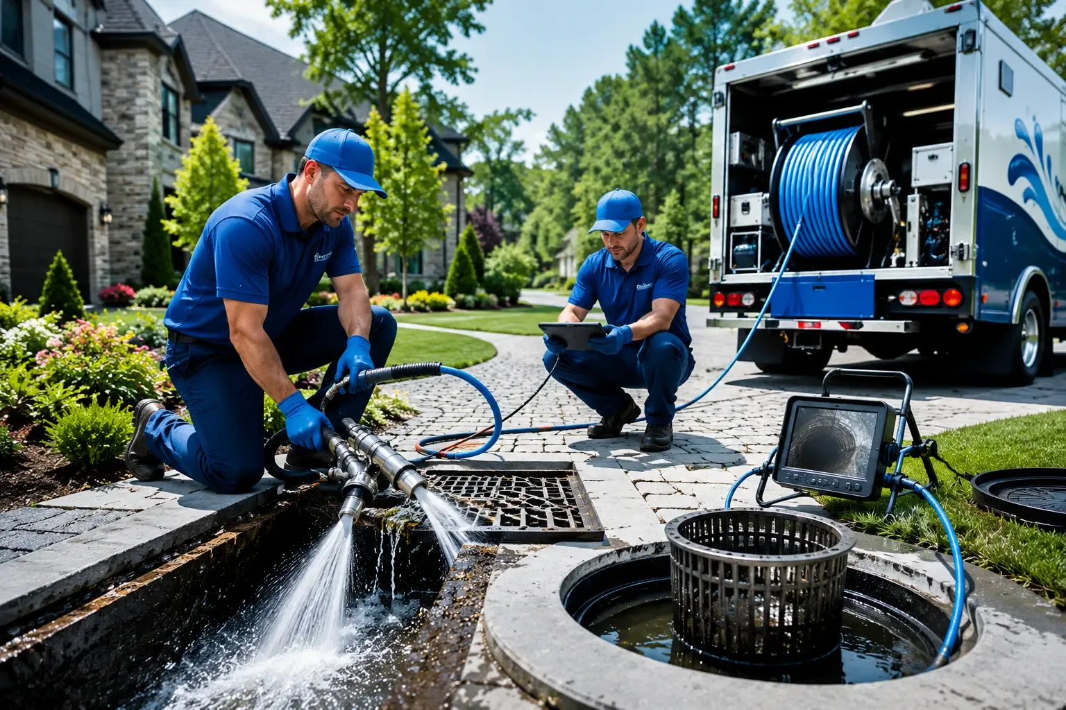 Local outdoor drain cleaning professionals in Galva, IA