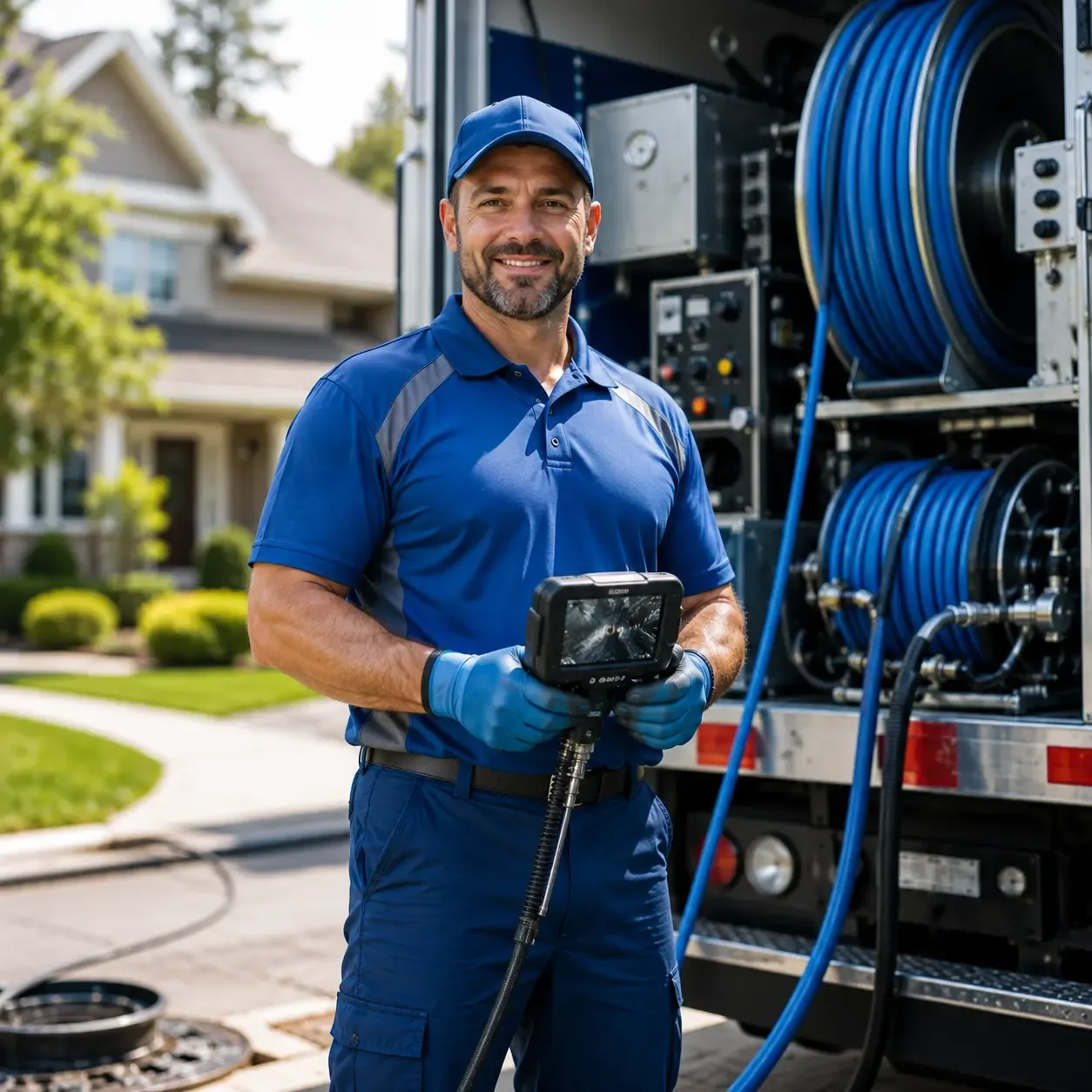 Local outdoor drain cleaning specialists in Galva, IA